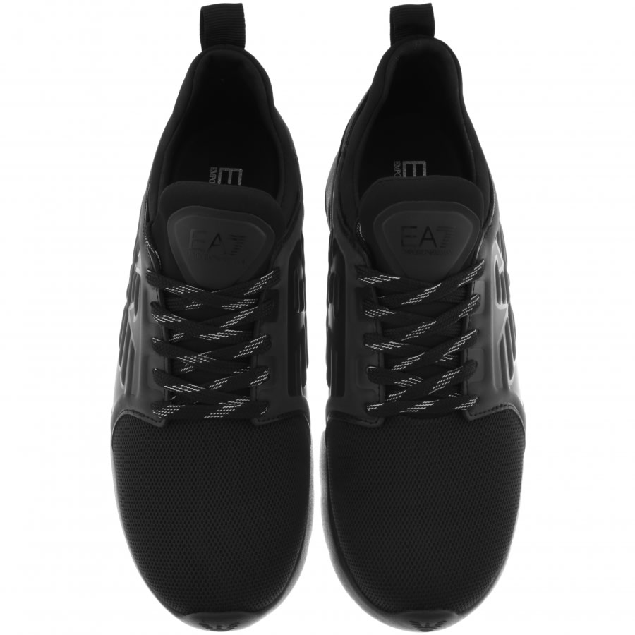 Alternative Image for ProductEA7 Emporio Armani Logo Trainers Black3